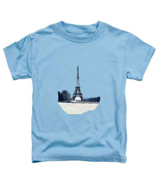 Vintage Eiffel tower Impression - Toddler T-Shirt