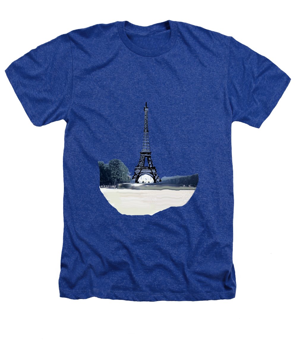 Vintage Eiffel tower Impression - Heathers T-Shirt