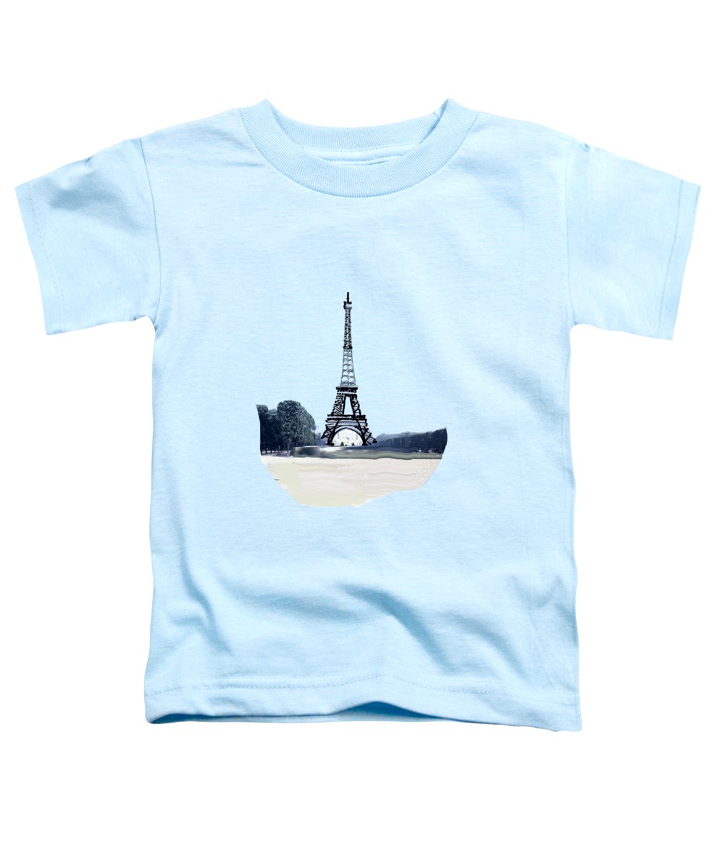 Vintage Eiffel tower Impression - Toddler T-Shirt