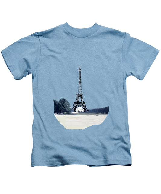 Vintage Eiffel tower Impression - Kids T-Shirt
