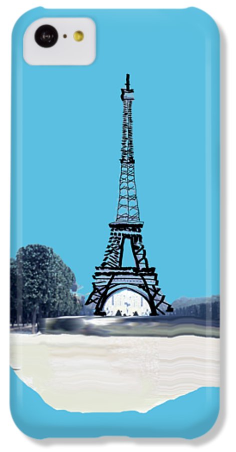 Vintage Eiffel tower Impression - Phone Case