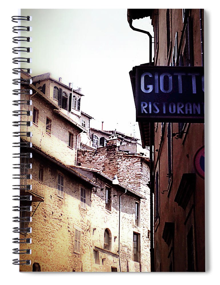 Vintage Italian Restaurant - Spiral Notebook