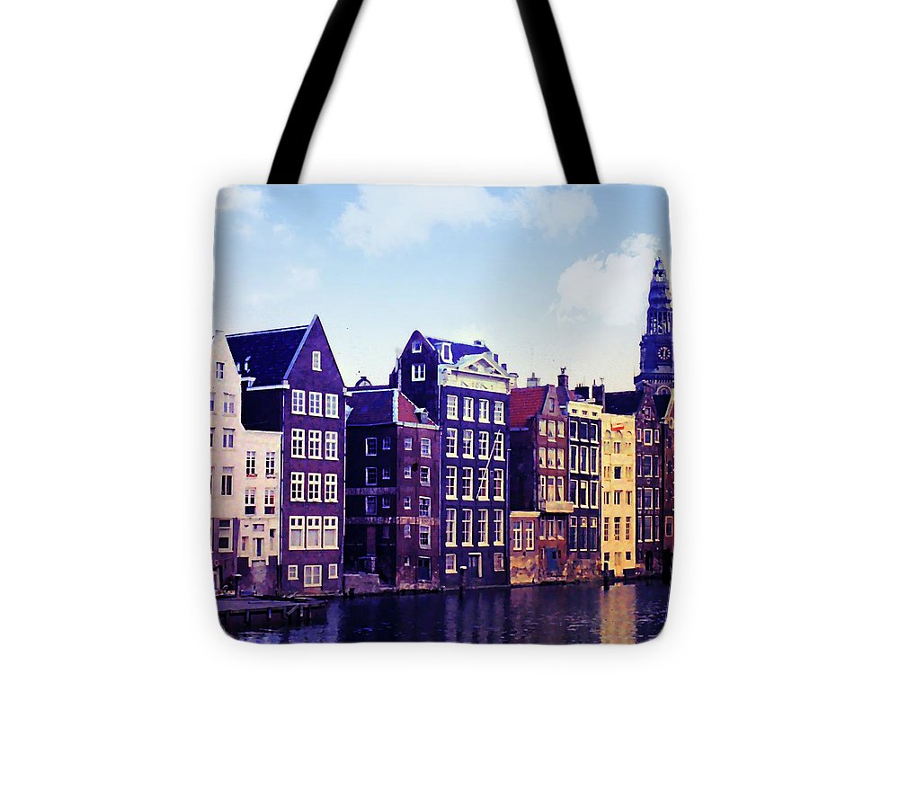 Vintage Travel Amsterdam - Tote Bag