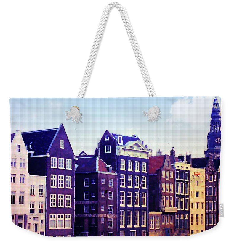 Vintage Travel Amsterdam - Weekender Tote Bag