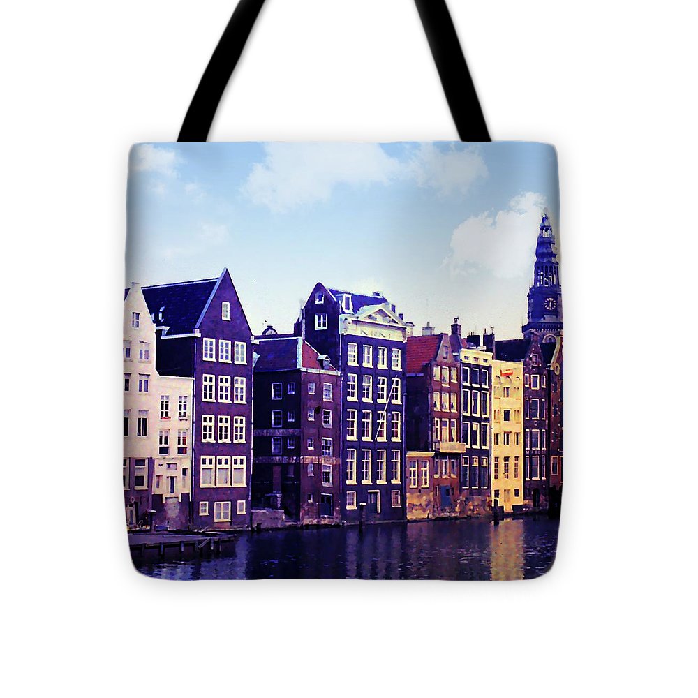 Vintage Travel Amsterdam - Tote Bag