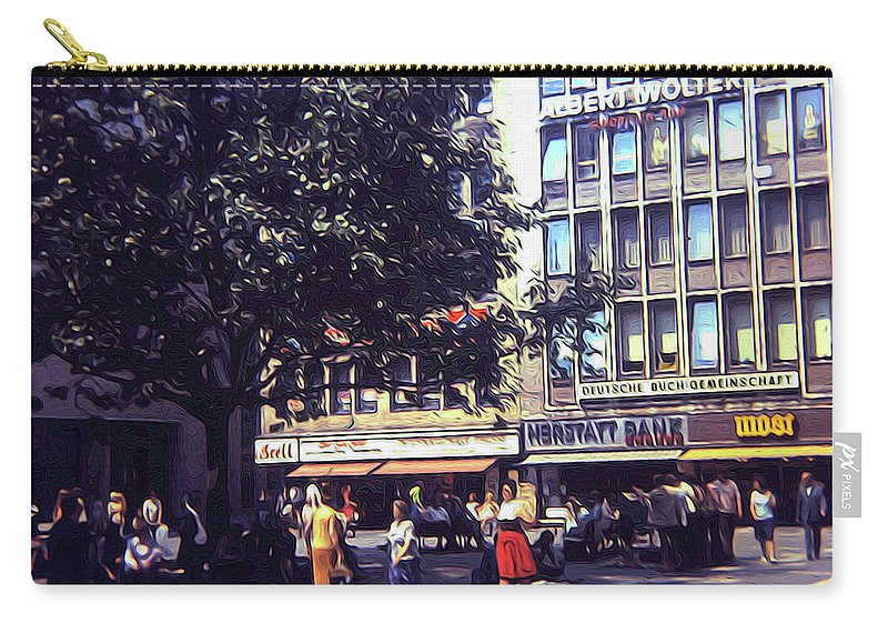 Vintage Travel Shopping in Germany 1973 - Carry-All Pouch