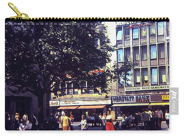 Vintage Travel Shopping in Germany 1973 - Carry-All Pouch