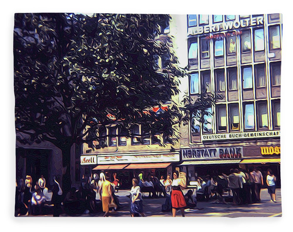 Vintage Travel Shopping in Germany 1973 - Blanket