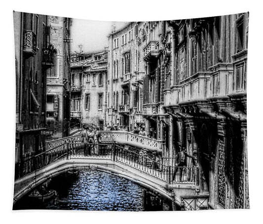 Vintage Venice Canal - Tapestry
