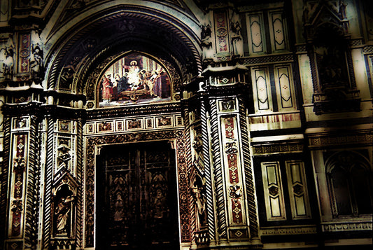 Vintage Cathedral doors Digital Image Download