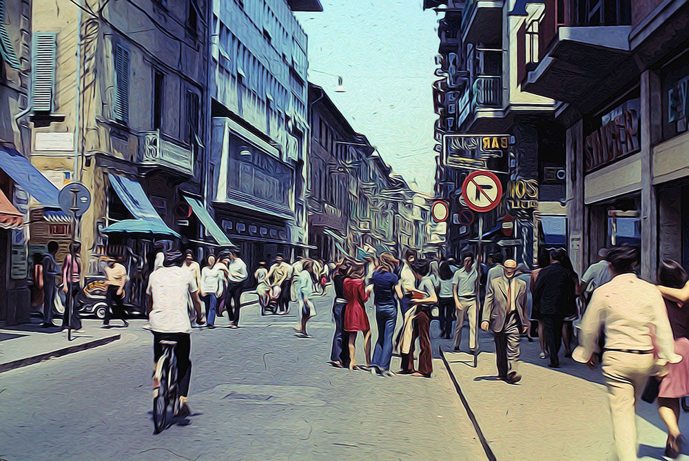 Vintage Italy 1971 Digital Image Download