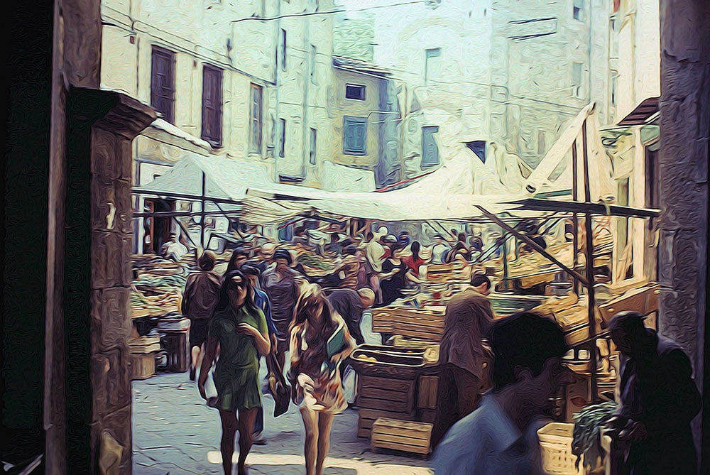 Vintage Market Digital Image Download