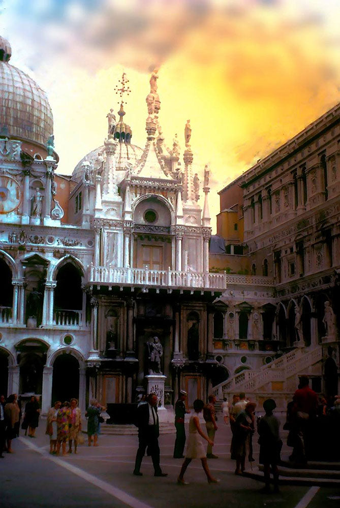 Vintage San Marco Close Up Square Digital Image Download