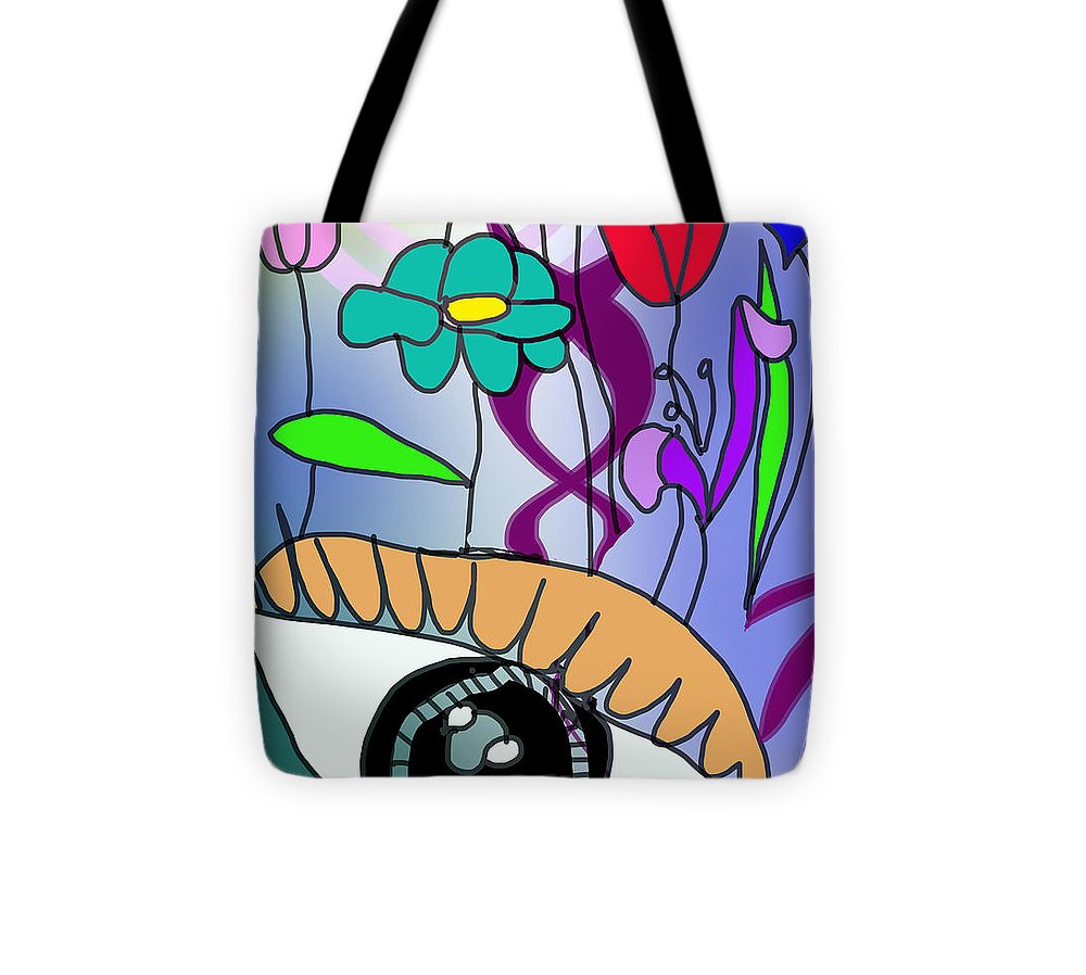 Watching The Flowers Grow - Tote Bag
