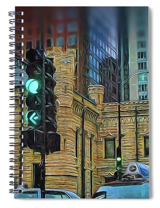 Water Tower Chicago - Spiral Notebook