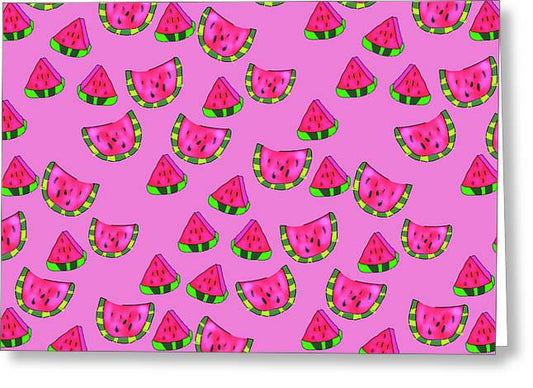 Watermelons Pattern - Greeting Card