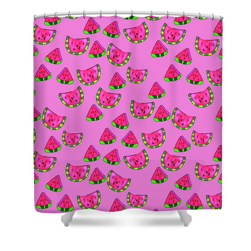 Watermelons Pattern - Shower Curtain