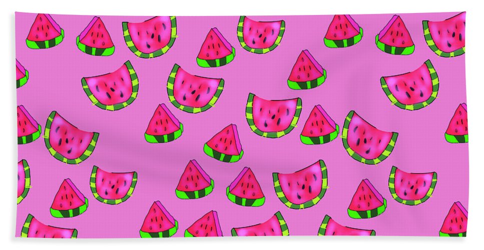Watermelons Pattern - Beach Towel