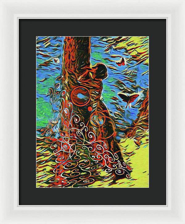 What Do The Trees Think - Framed Print