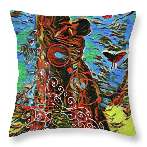 What Do The Trees Think - Throw Pillow