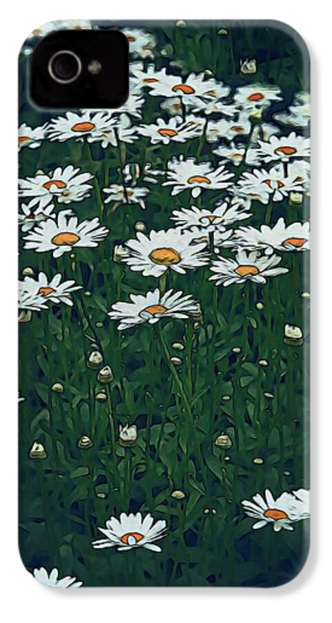 White Daisy Field - Phone Case