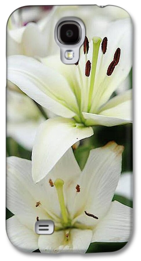 White Lilies - Phone Case