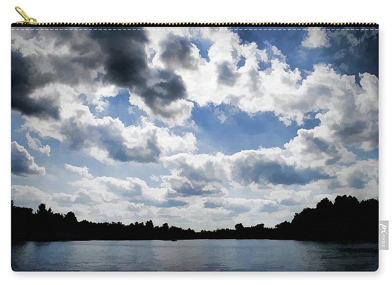 Wisconsin Lake Landscape - Carry-All Pouch