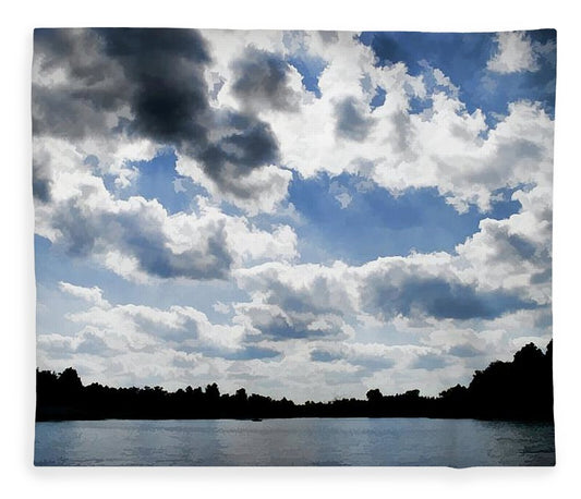 Wisconsin Lake Landscape - Blanket
