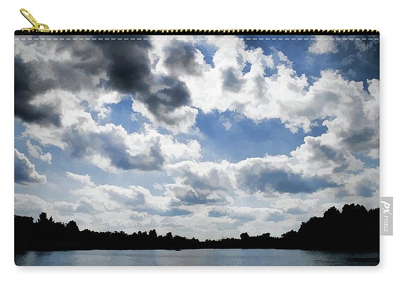 Wisconsin Lake Landscape - Carry-All Pouch