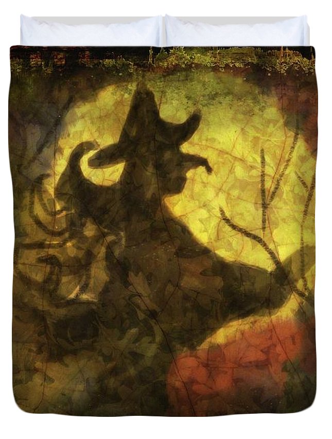 Witch on Texture - Duvet Cover