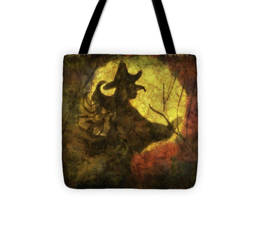 Witch on Texture - Tote Bag