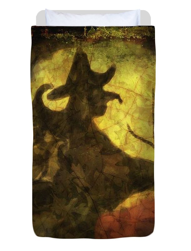 Witch on Texture - Duvet Cover