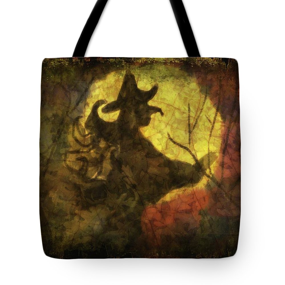 Witch on Texture - Tote Bag