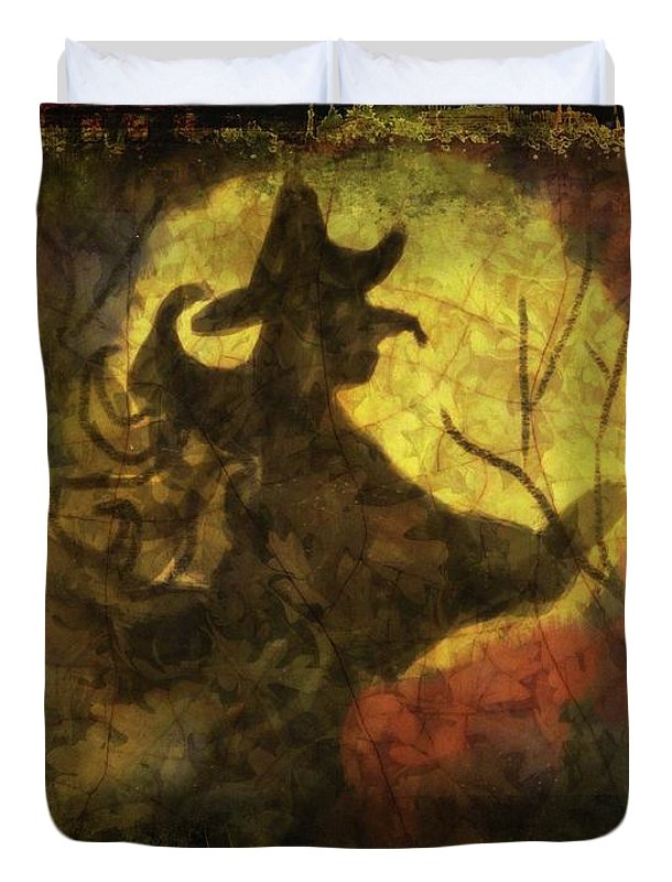 Witch on Texture - Duvet Cover