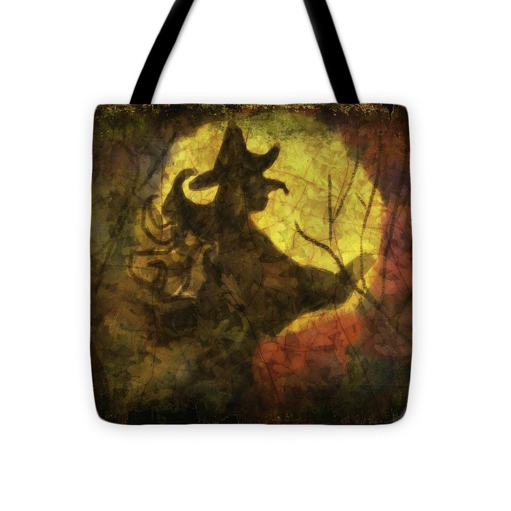 Witch on Texture - Tote Bag