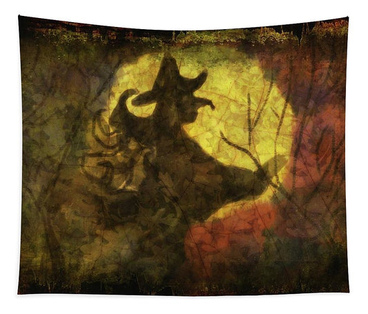 Witch on Texture - Tapestry