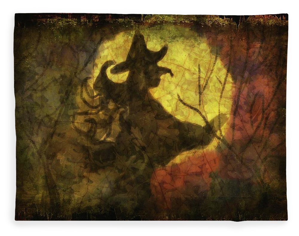 Witch on Texture - Blanket