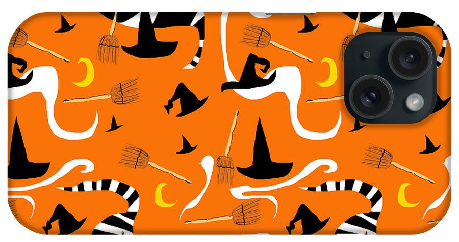 Witches Hats and Brooms - Phone Case