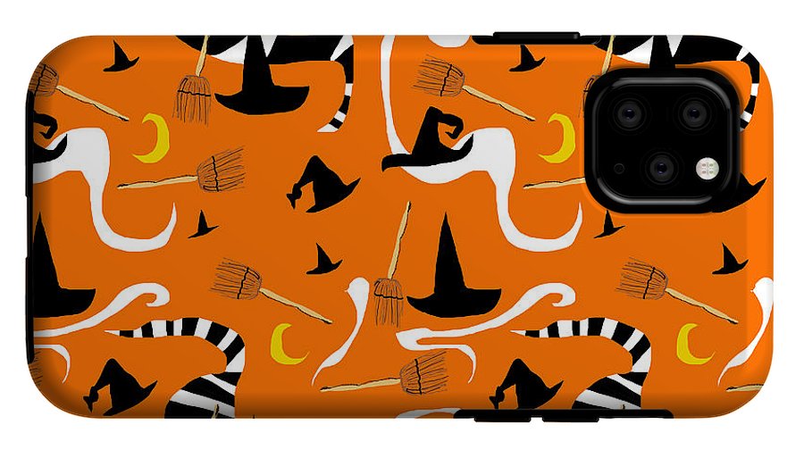 Witches Hats and Brooms - Phone Case