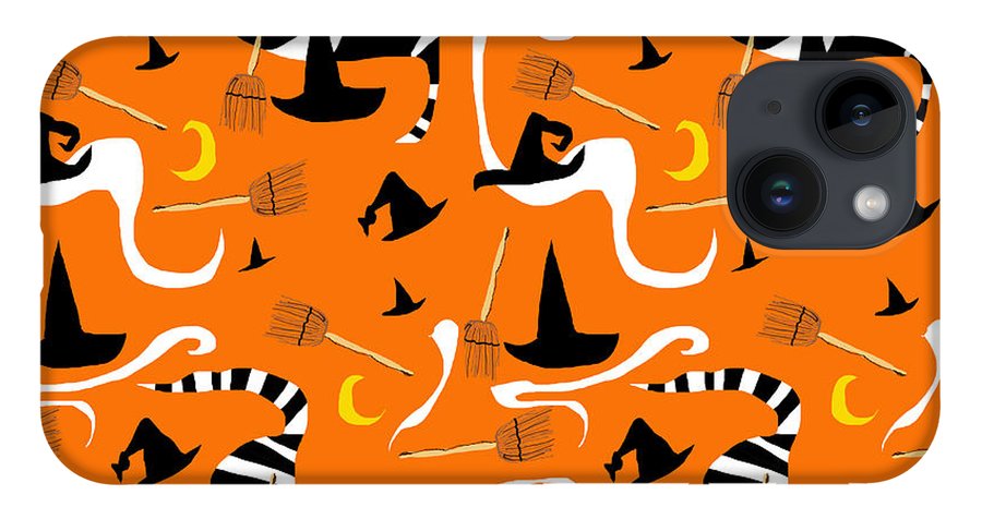 Witches Hats and Brooms - Phone Case