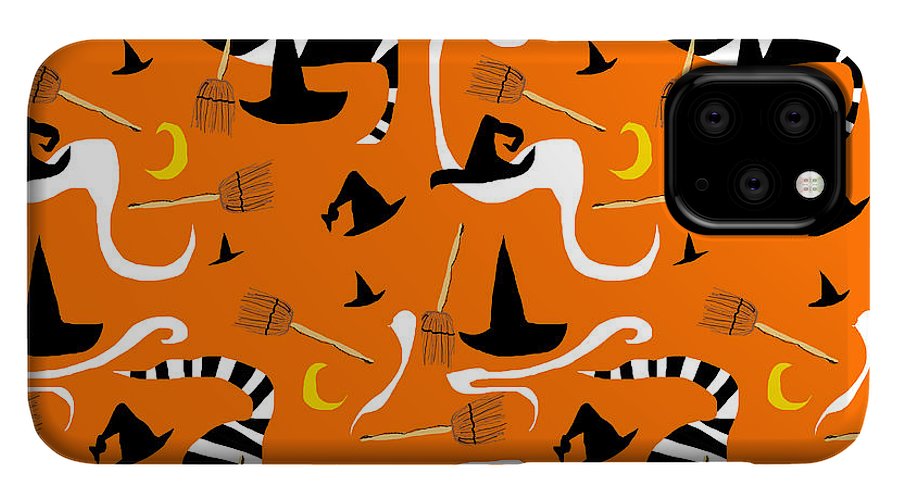 Witches Hats and Brooms - Phone Case