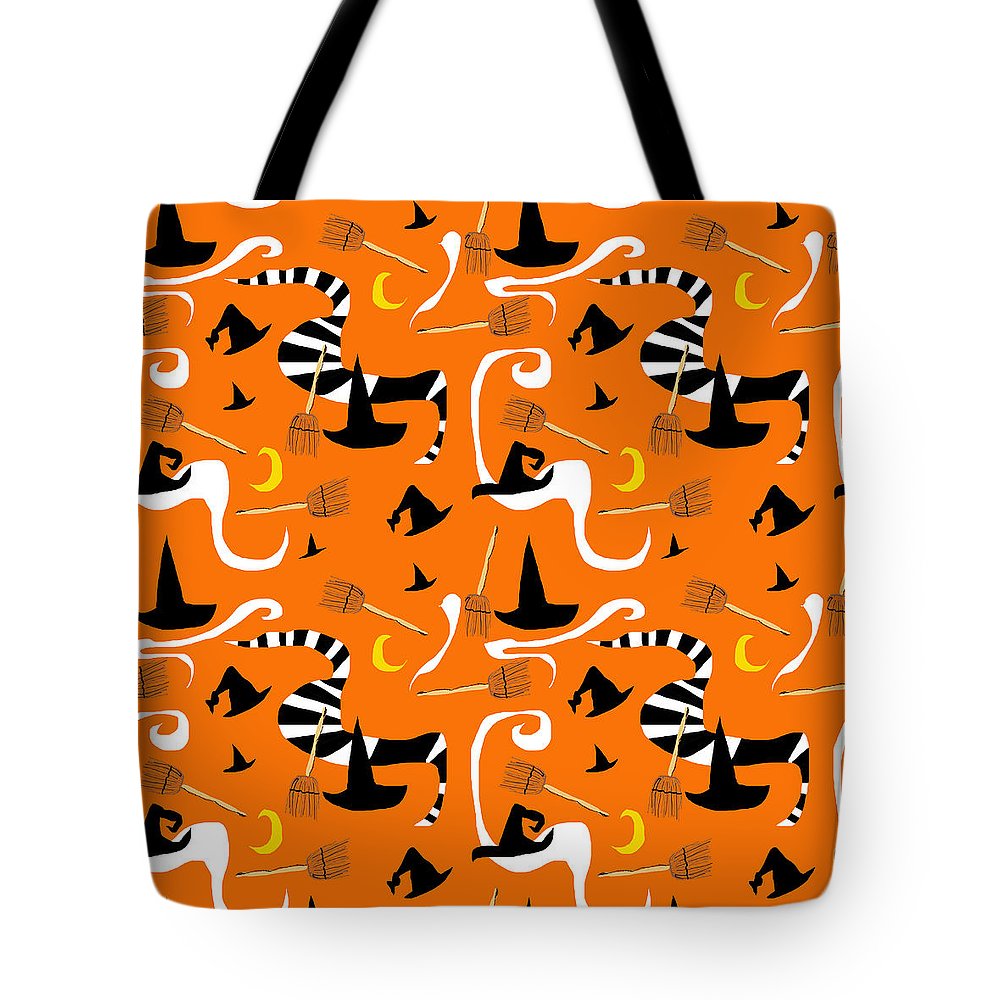 Witches Hats and Brooms - Tote Bag