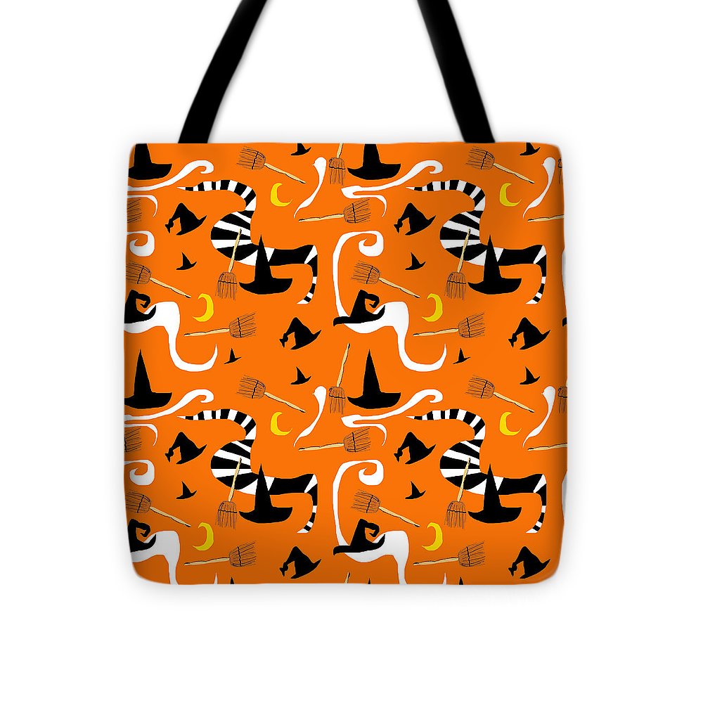 Witches Hats and Brooms - Tote Bag