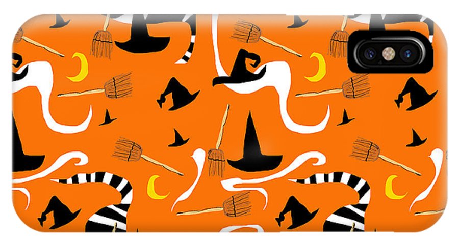 Witches Hats and Brooms - Phone Case