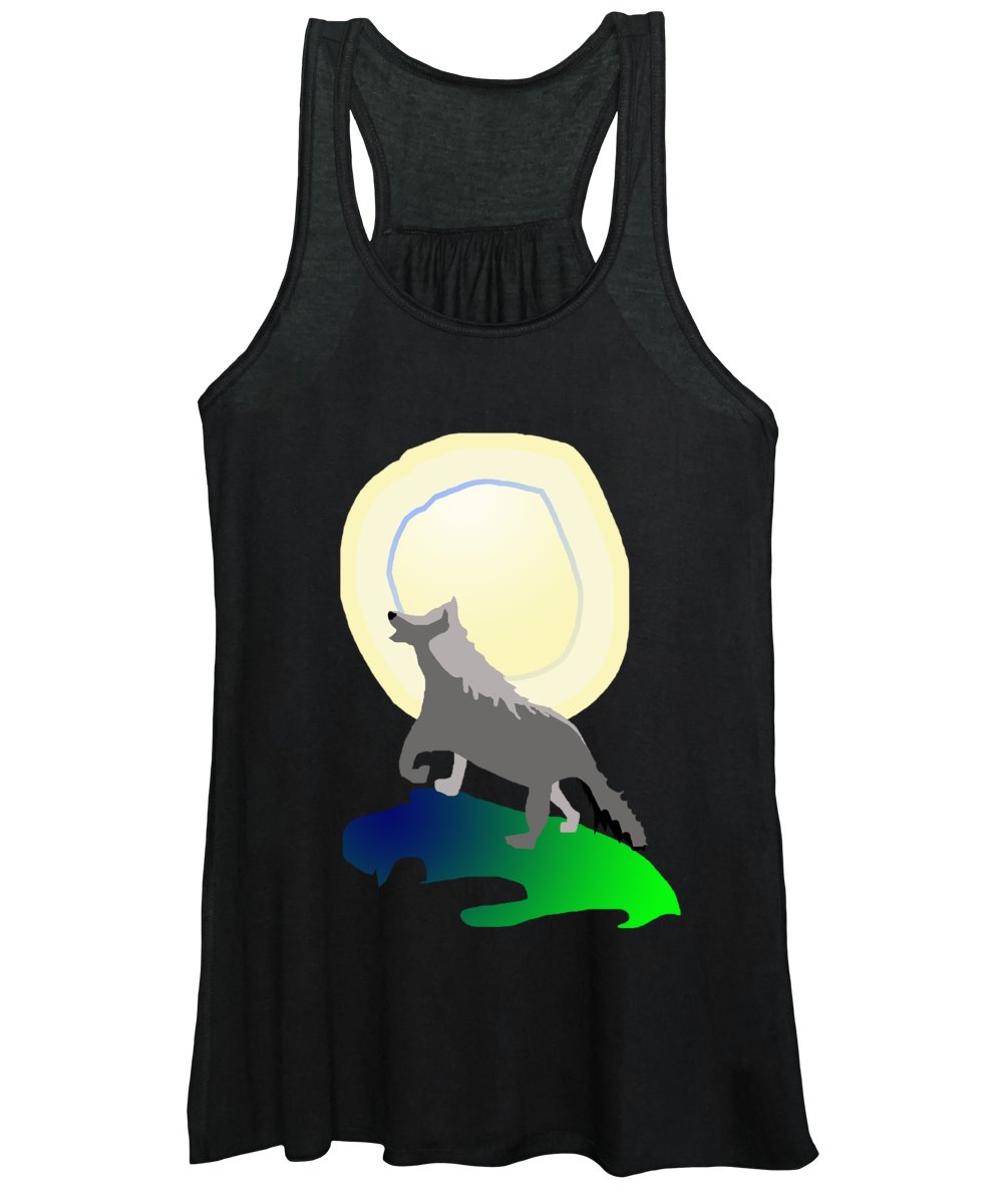 Wolf Moon - Women's Tank Top