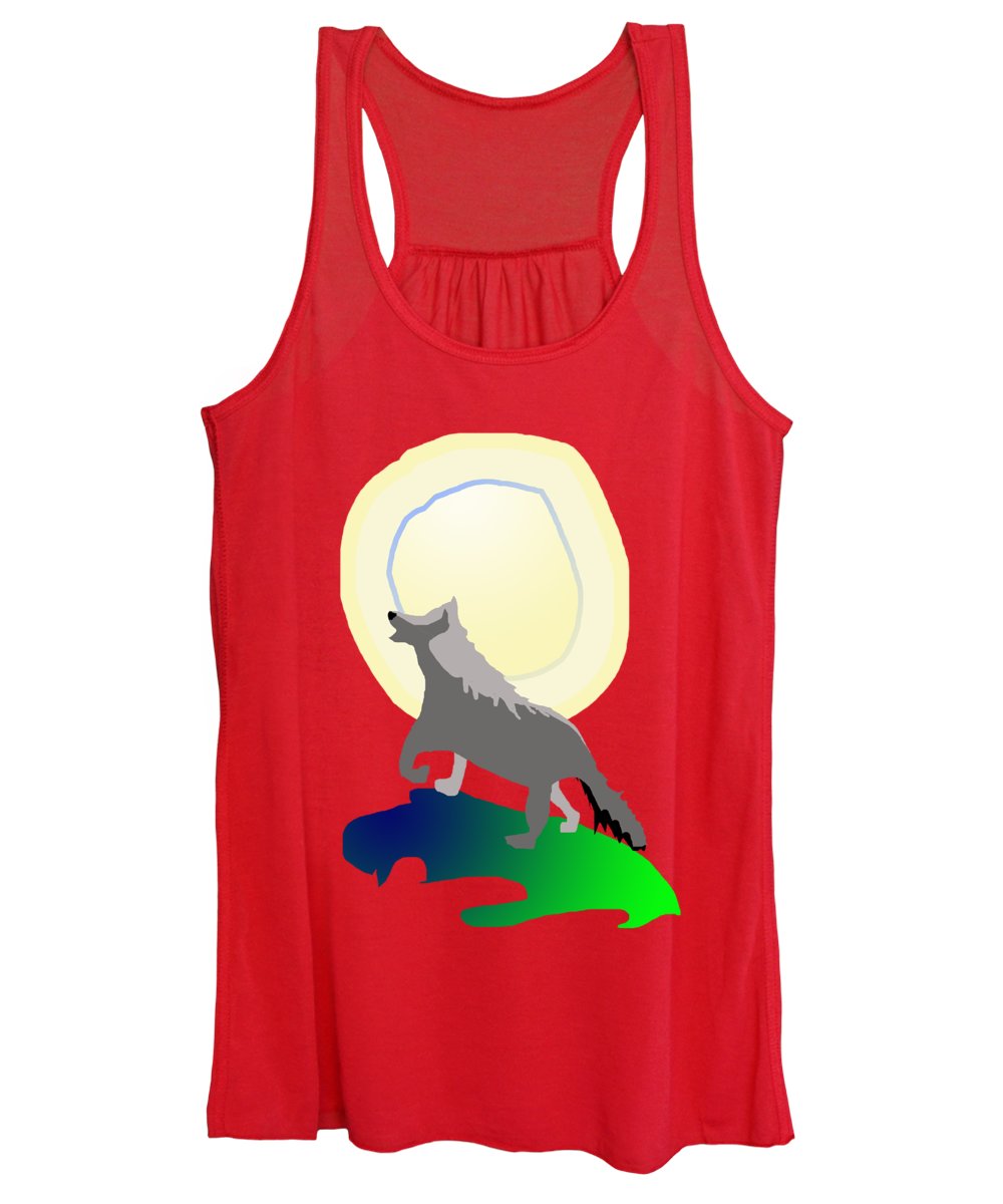 Wolf Moon - Women's Tank Top