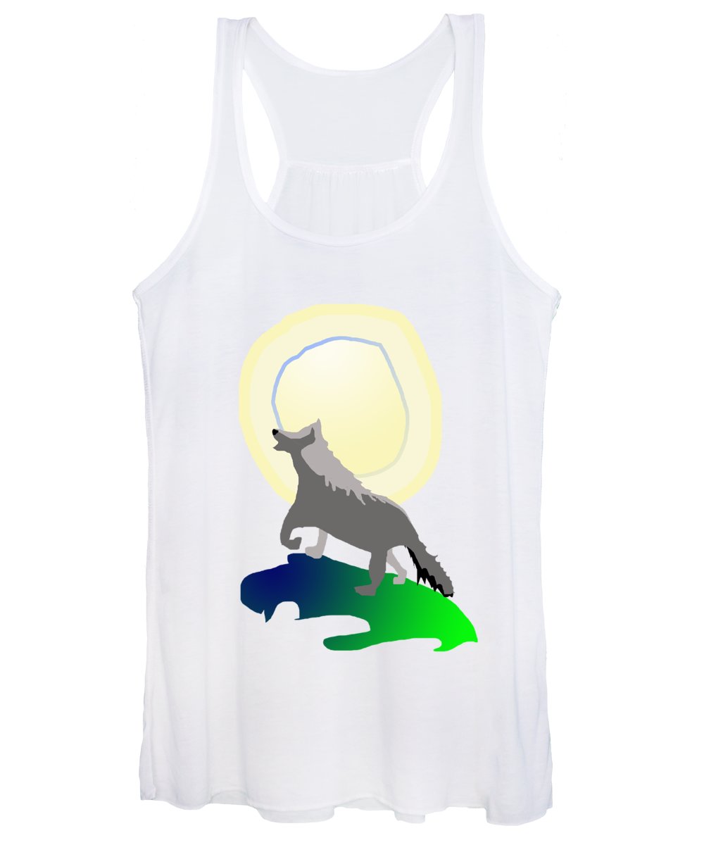 Wolf Moon - Women's Tank Top