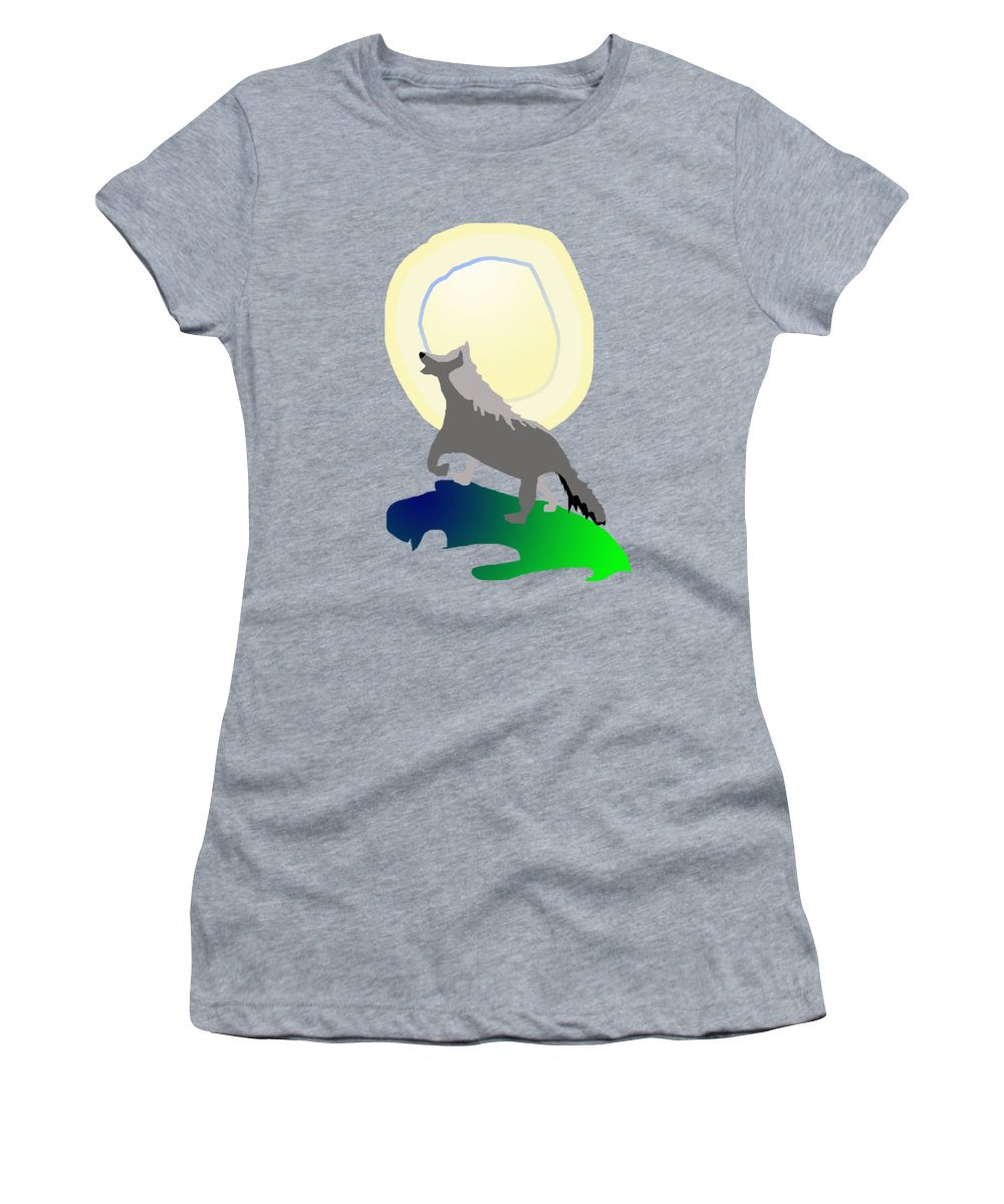 Wolf Moon - Women's T-Shirt