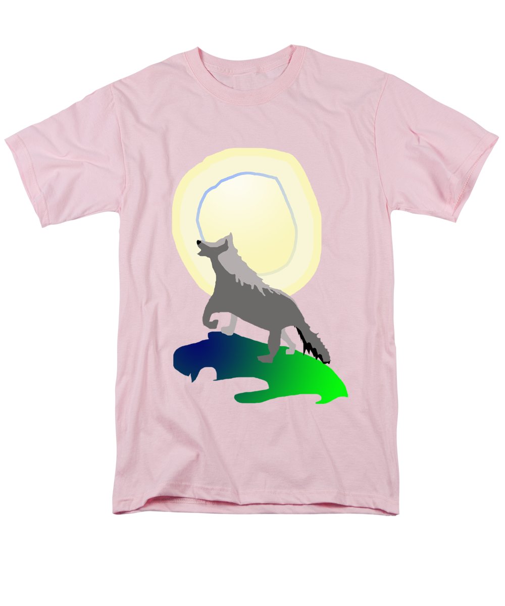 Wolf Moon - Men's T-Shirt  (Regular Fit)