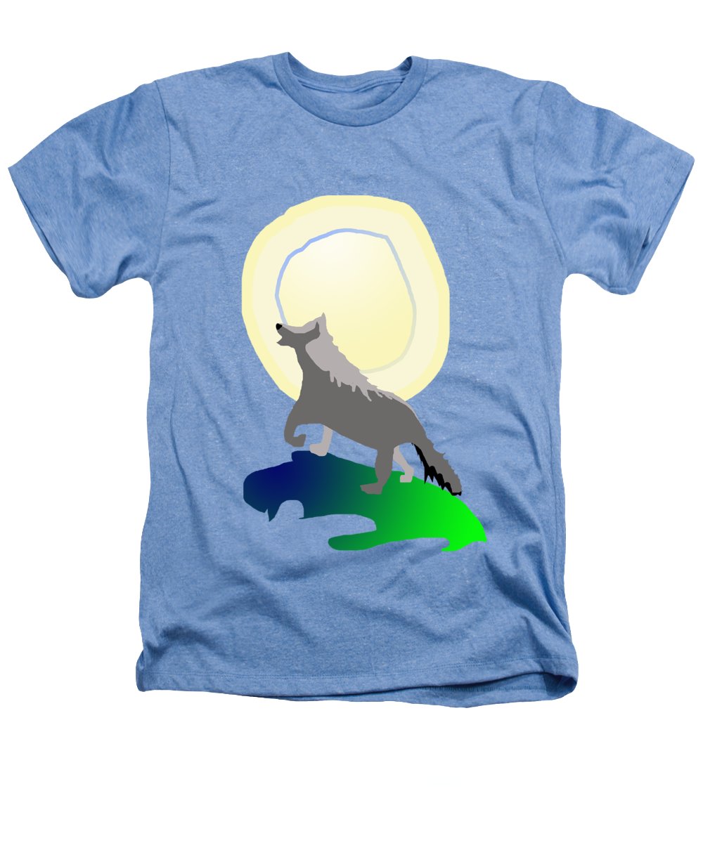 Wolf Moon - Heathers T-Shirt